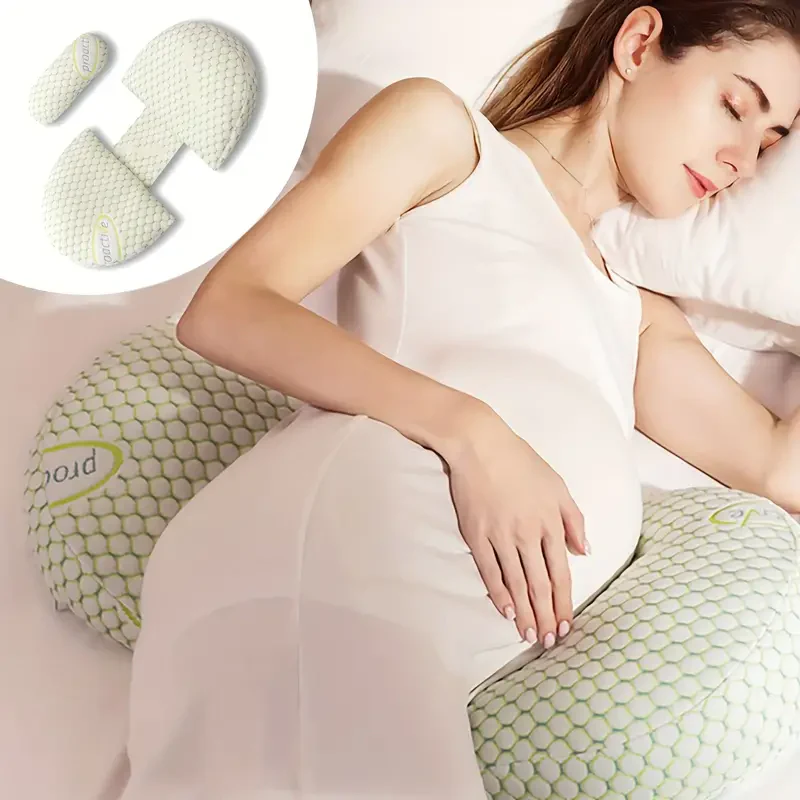 CozyPregnancy Graviditetspolkudde – Ultimat Mag och Ryggstöd för Djup Sömn