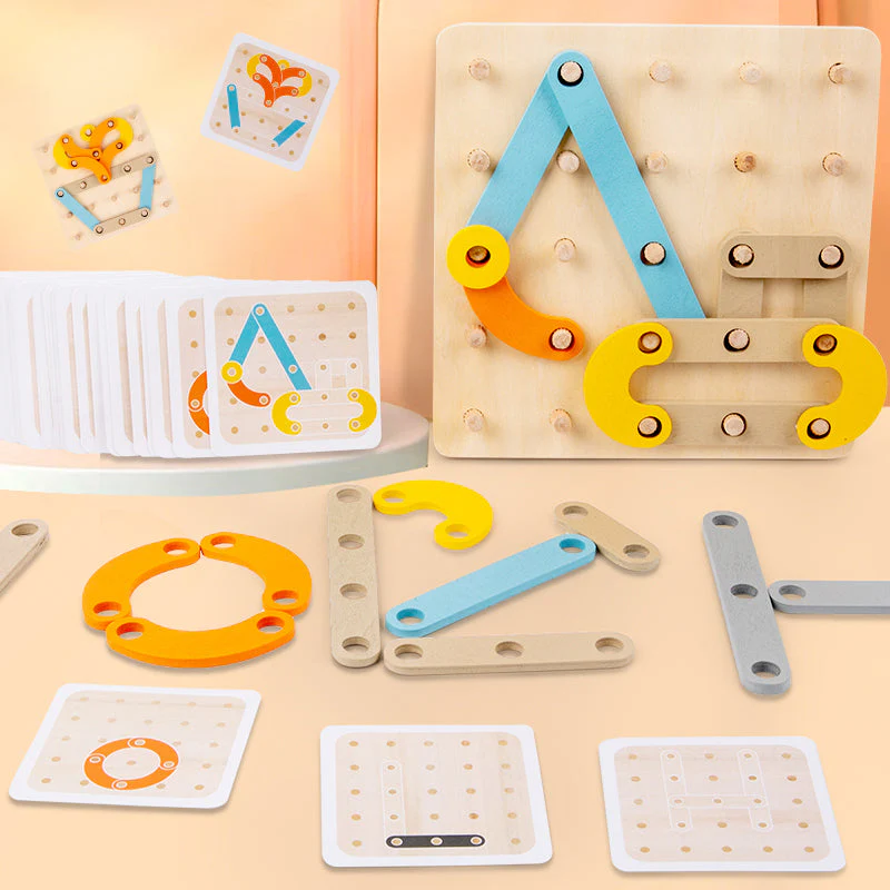 Montessori kombinationspussel - Bild 2