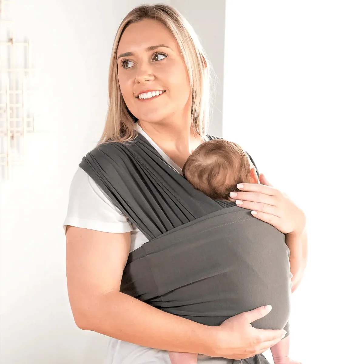 Ergonomisk Babybärsjal – Bekväm, Andningsbar & Säker från 0 månader - Bild 4