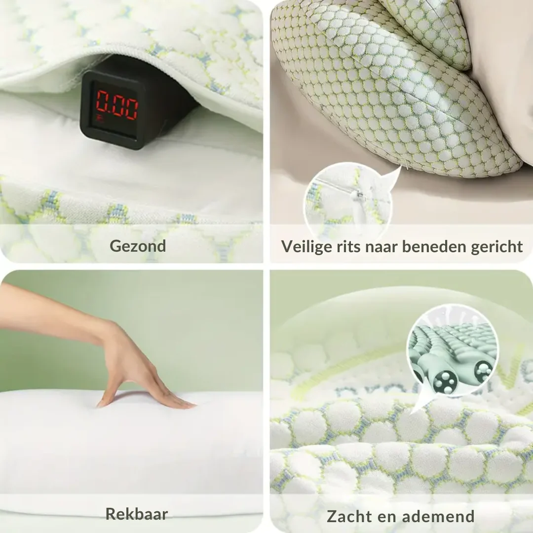 CozyPregnancy Graviditetspolkudde – Ultimat Mag och Ryggstöd för Djup Sömn - Bild 6