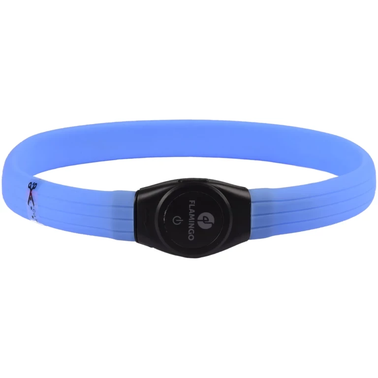LED halsband Visio Jumbo – blå - Bild 2
