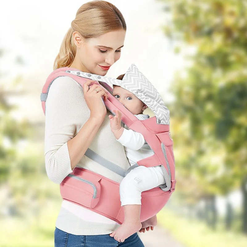 Ergonomisk 3-i-1 Babylift – Bekväm & Andningsbar för Föräldrar och Barn - Bild 6