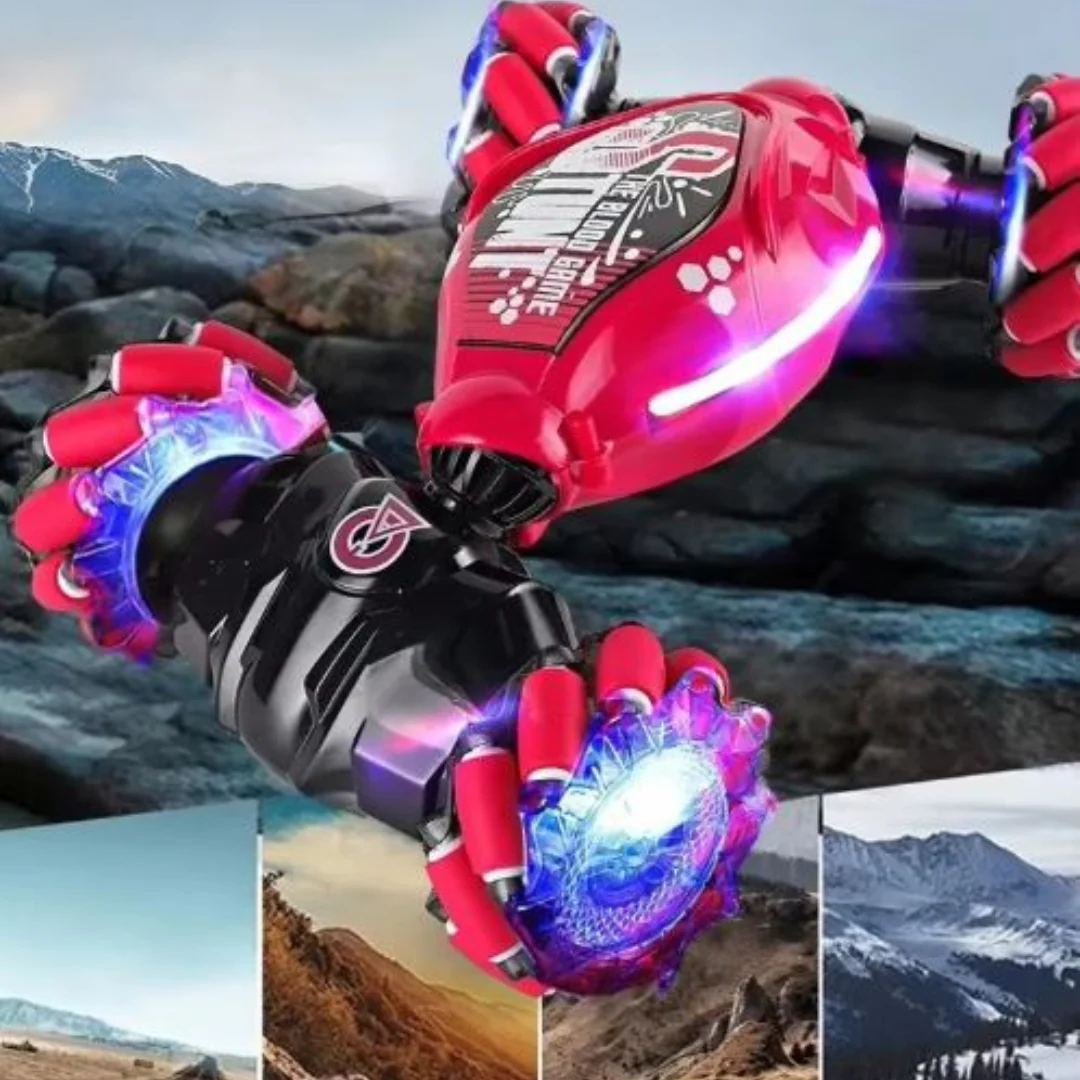 Stuntbil med Handstyrning – 360° Flips & 4WD | För Pojkar 6–14 år – GravityRider X16 - Bild 5
