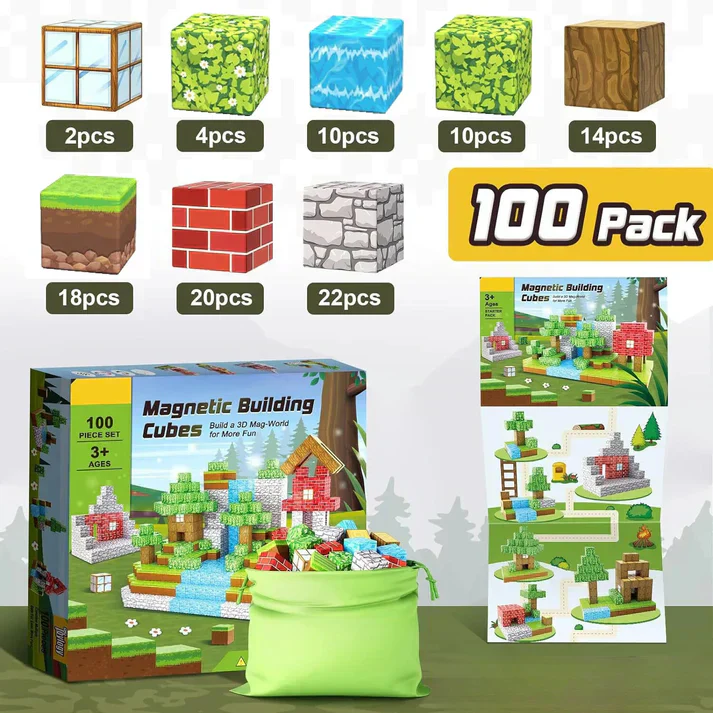 MagniBlocks™ 100 pack - Bild 9