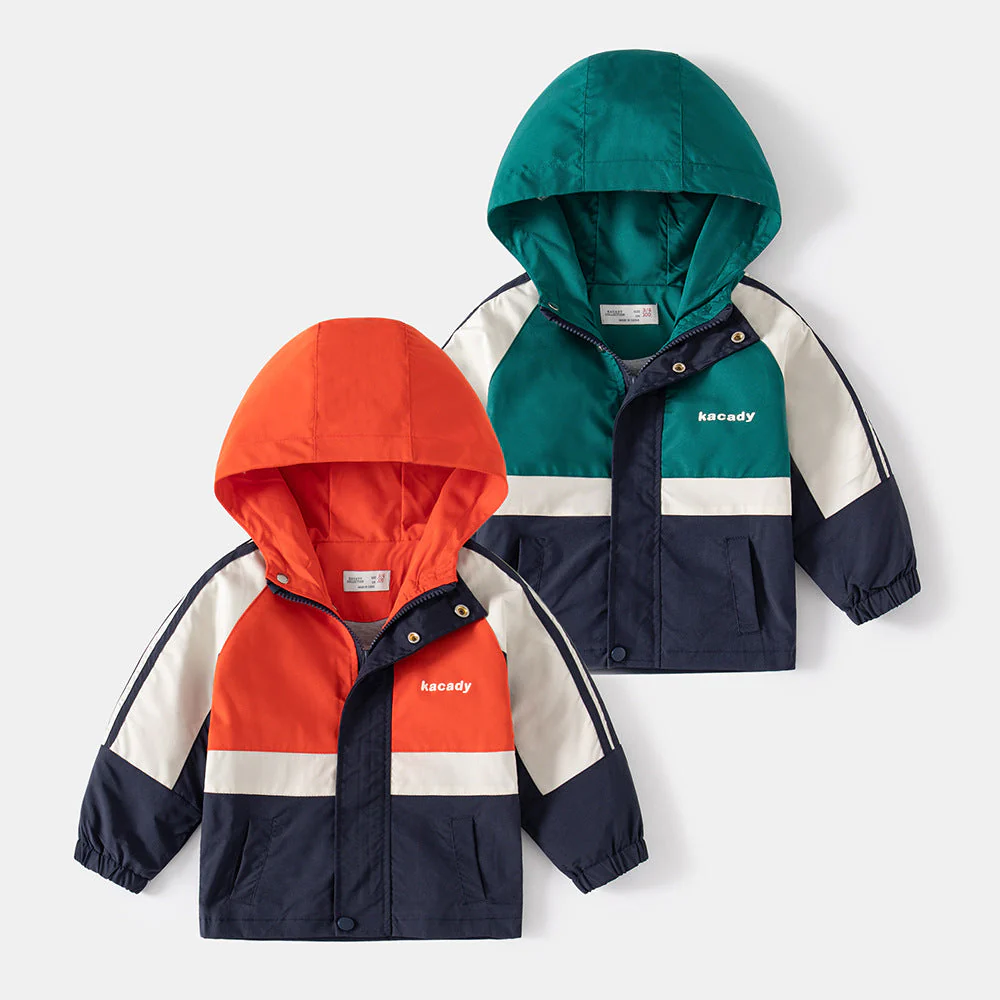 Regnjacka – Thim Pojkar, Grön/Orange/Blå, Polyester, Storlek 2–8 årRegnjacka – Thim Pojkar, Grön/Orange/Blå, Polyester, Storlek 2–8 år - Bild 4