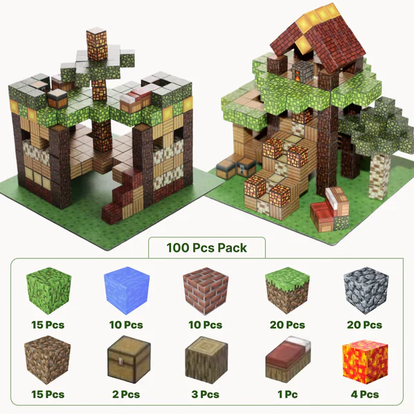 MagniBlocks™ 100 pack - Bild 6