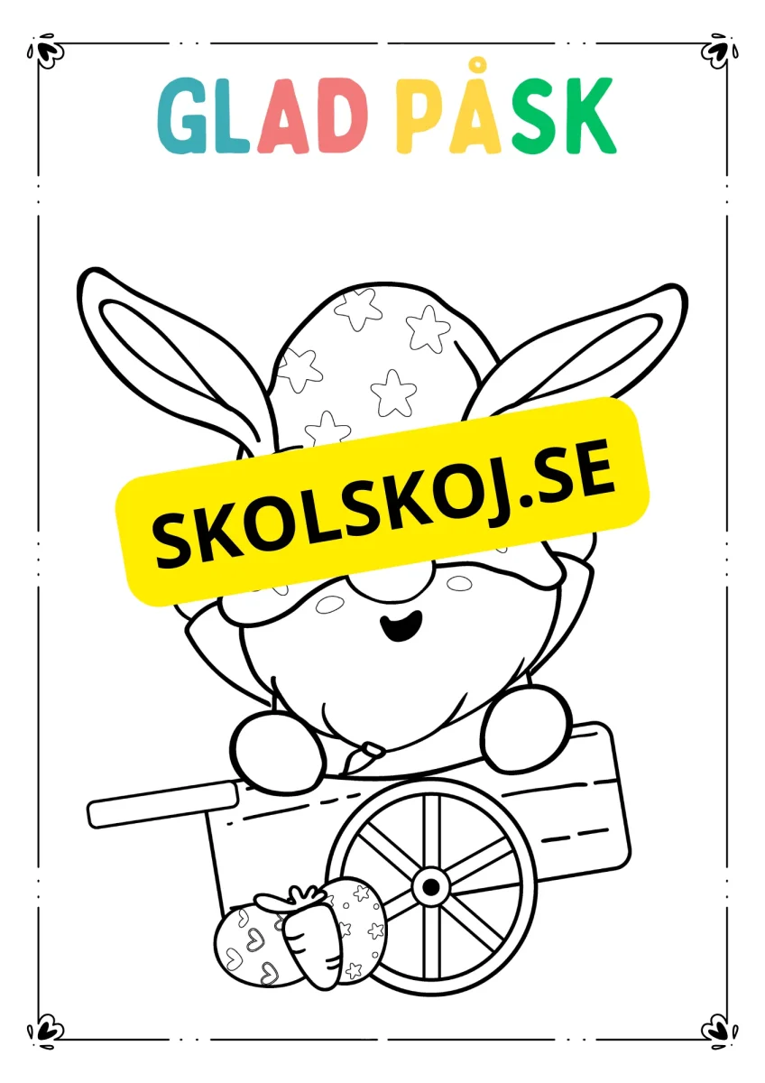 Nu är det påsk - Målarbok - Bild 4