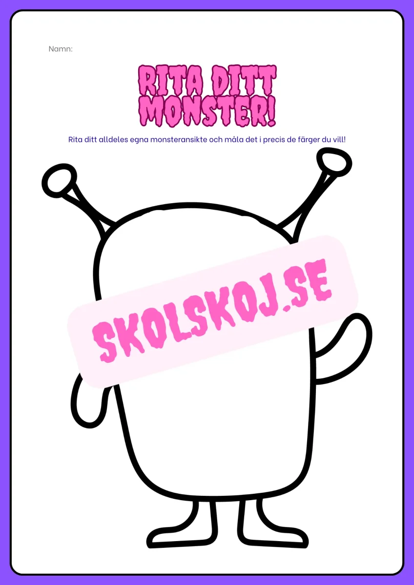 Rita ditt monster - Häfte - Bild 4