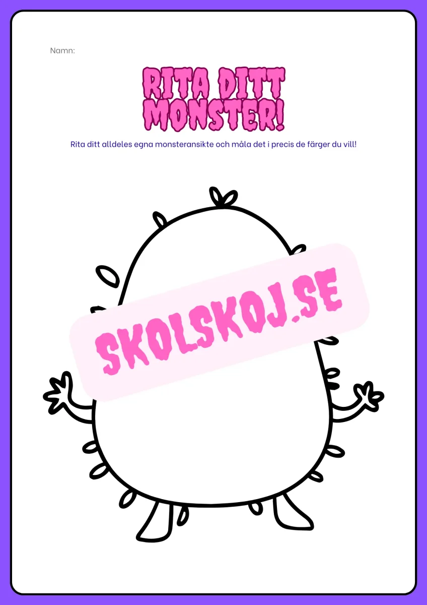 Rita ditt monster - Häfte - Bild 5
