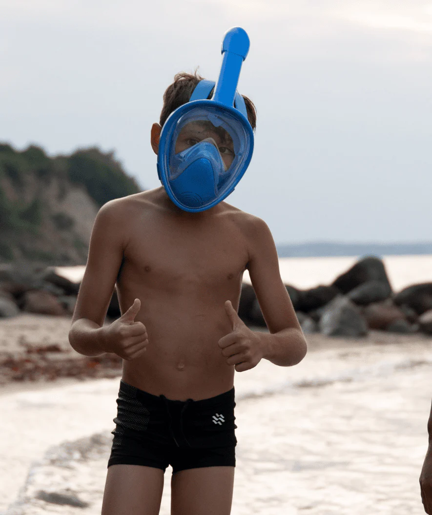 Snorkelmask för barn med 180° sikt & Dry Top – Bekväm & Läckagesäker | Seawise - Bild 8