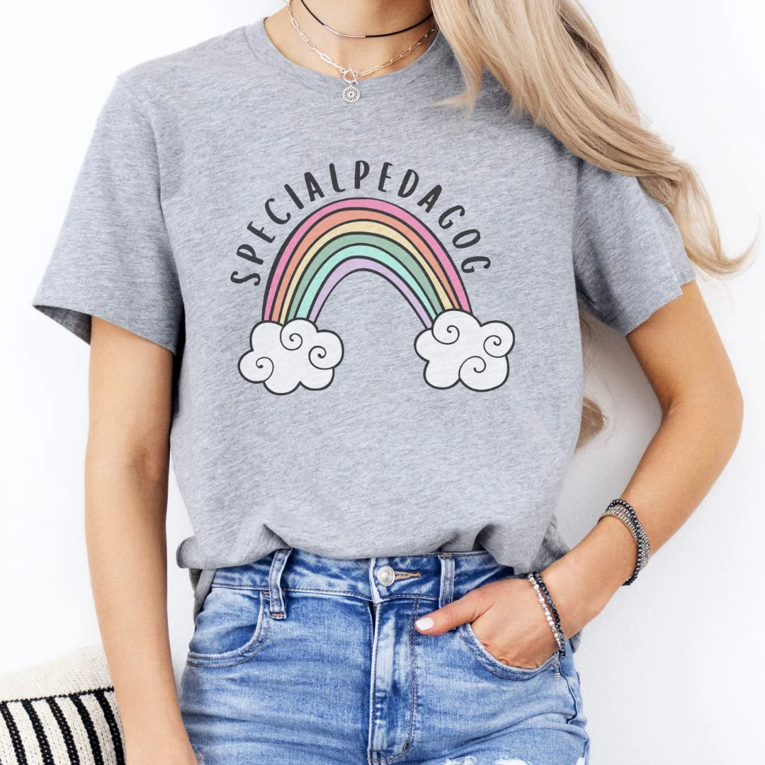 Specialpedagog regnbåge - T-shirt
