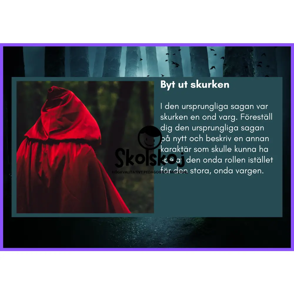 Omtolkning av klassiska sagor (25 sidor) - Bild 8