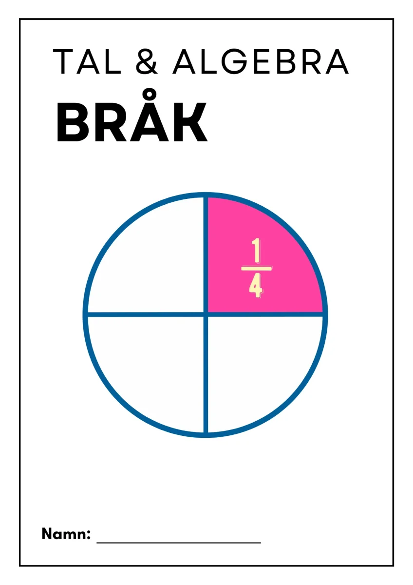 Bråk - Tal och algebra - Årskurs 4 - 6 - Bild 2