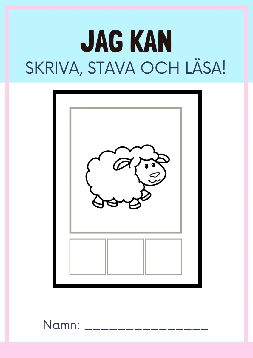 Jag kan stava, skriva och läsa (26 sidor) - Bild 2
