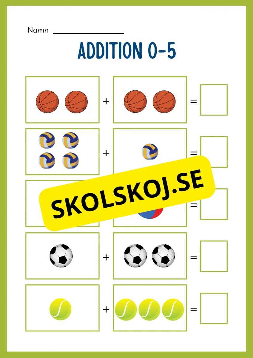 Jag lär mig addition - Häfte - Bild 6
