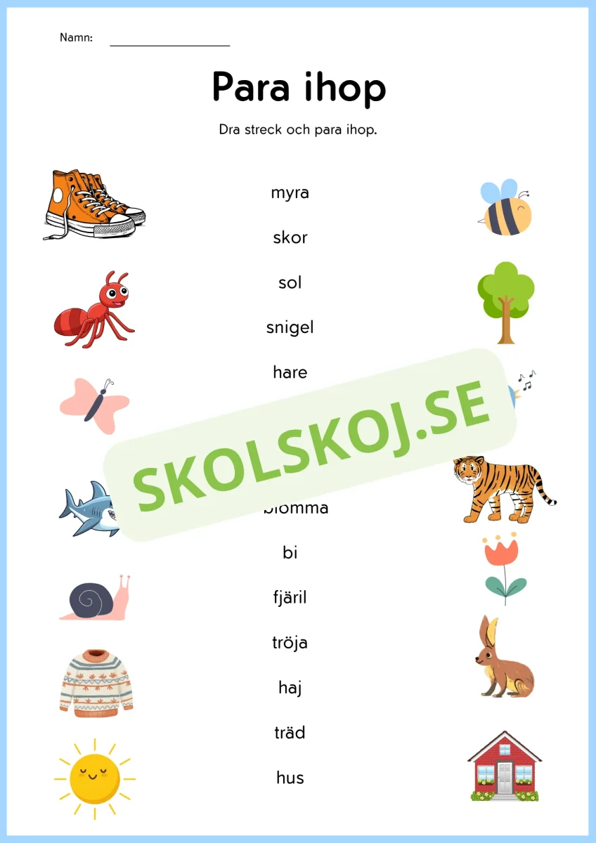 Jag tränar på ord - Bild 5