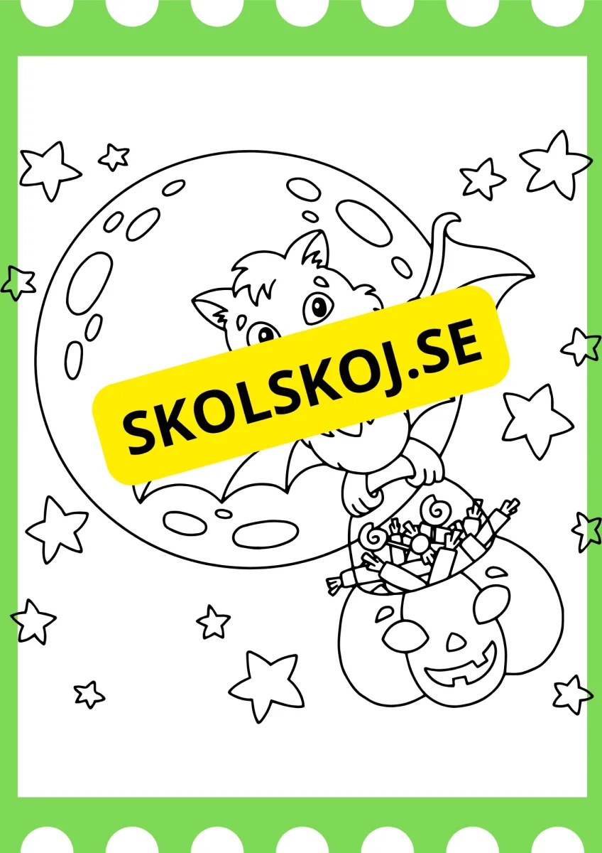 Målarbilder - Halloween - Bild 3