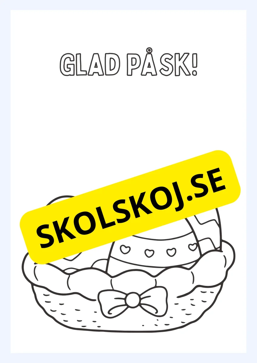Målarbok Glad Påsk - Bild 9