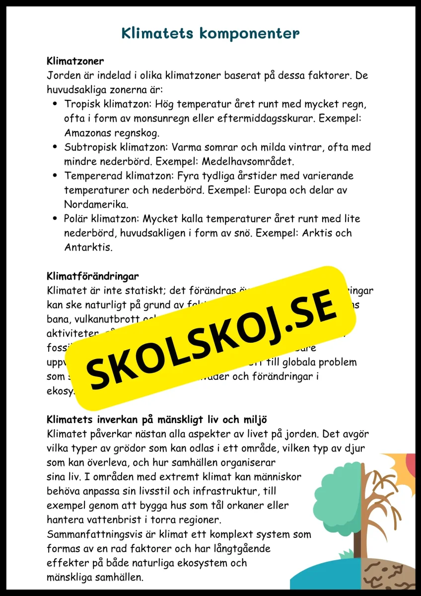 Upptäck jordens klimat- och vegetationszoner - Bild 5