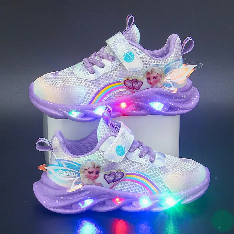 ElsaSteps™ – LED-skor för barn med magisk glans - Bild 5