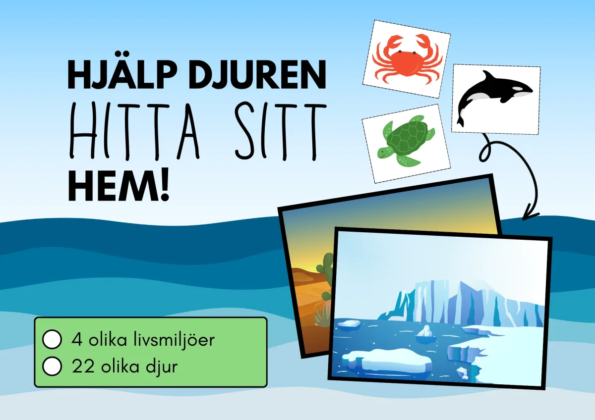 Hjälp djuren hitta sitt hem